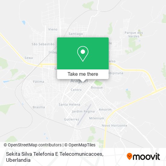 Mapa Sekita Silva Telefonia E Telecomunicacoes