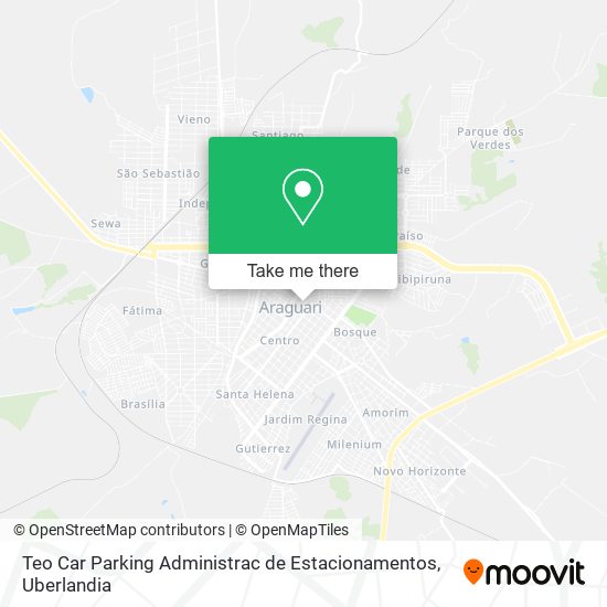 Teo Car Parking Administrac de Estacionamentos map