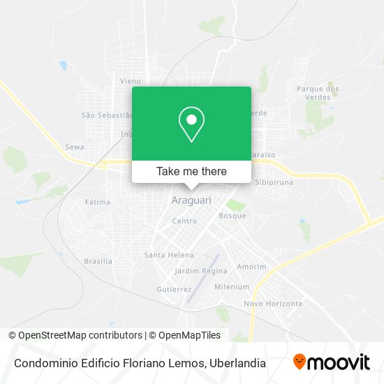 Mapa Condominio Edificio Floriano Lemos