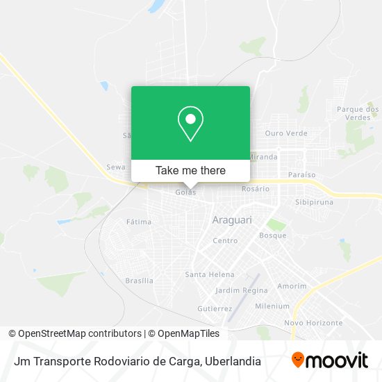 Jm Transporte Rodoviario de Carga map