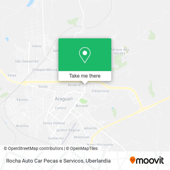 Rocha Auto Car Pecas e Servicos map