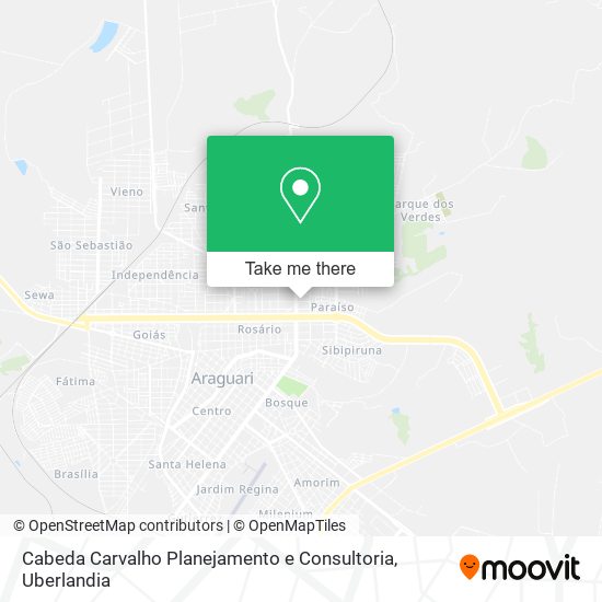 Cabeda Carvalho Planejamento e Consultoria map