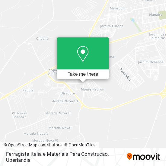 Ferragista Italia e Materiais Para Construcao map