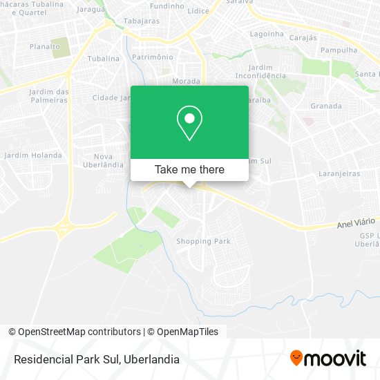 Residencial Park Sul map