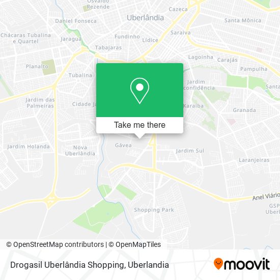 Drogasil Uberlândia Shopping map