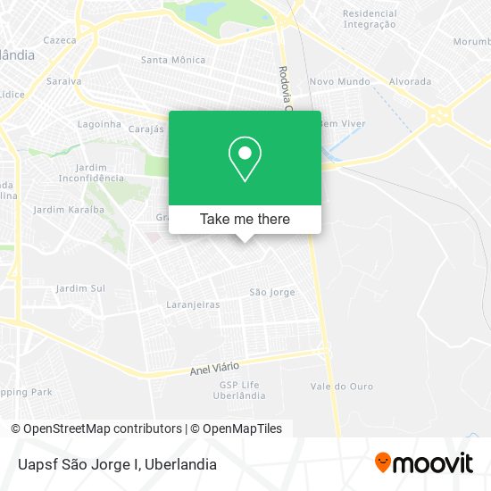 Uapsf São Jorge I map