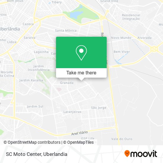 SC Moto Center map