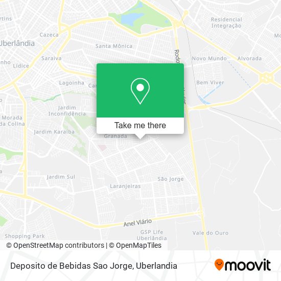 Deposito de Bebidas Sao Jorge map
