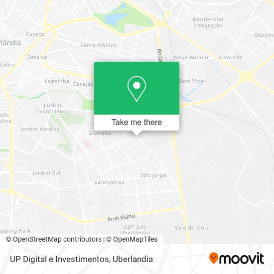 Mapa UP Digital e Investimentos
