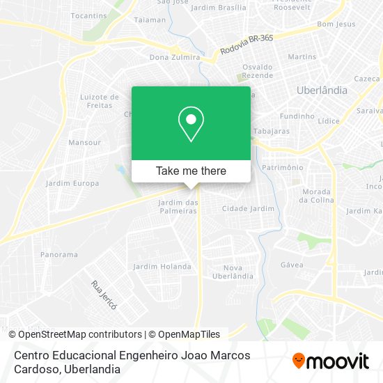 Centro Educacional Engenheiro Joao Marcos Cardoso map