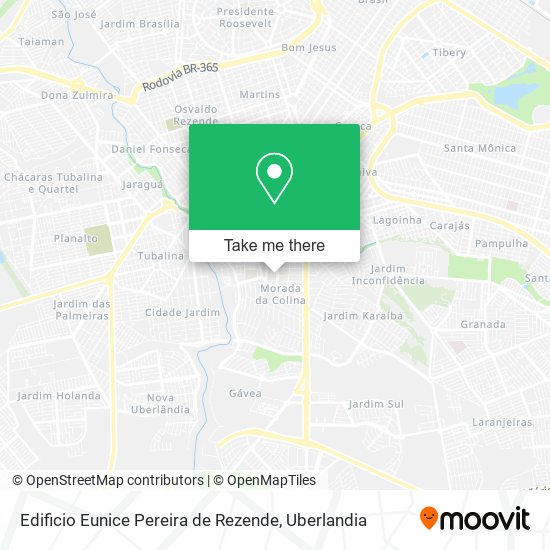 Mapa Edificio Eunice Pereira de Rezende