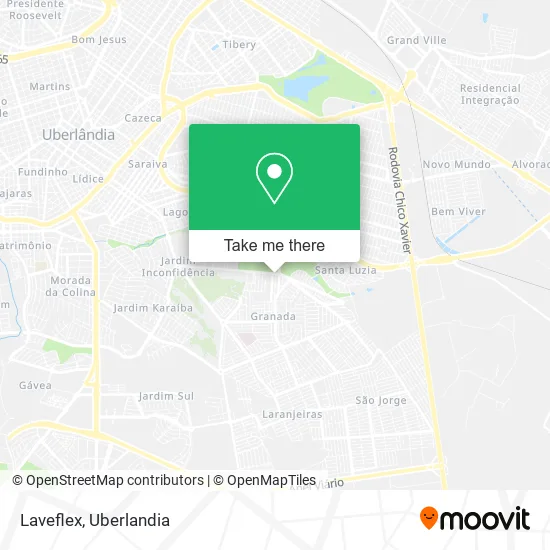 Laveflex map