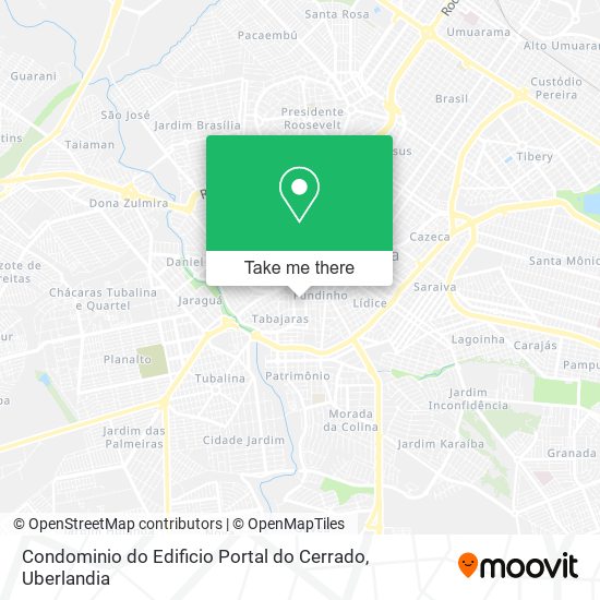 Condominio do Edificio Portal do Cerrado map