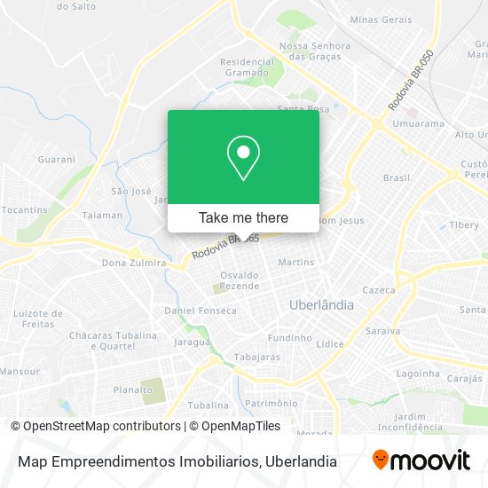 Map Empreendimentos Imobiliarios map