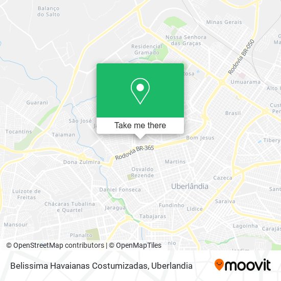 Mapa Belissima Havaianas Costumizadas