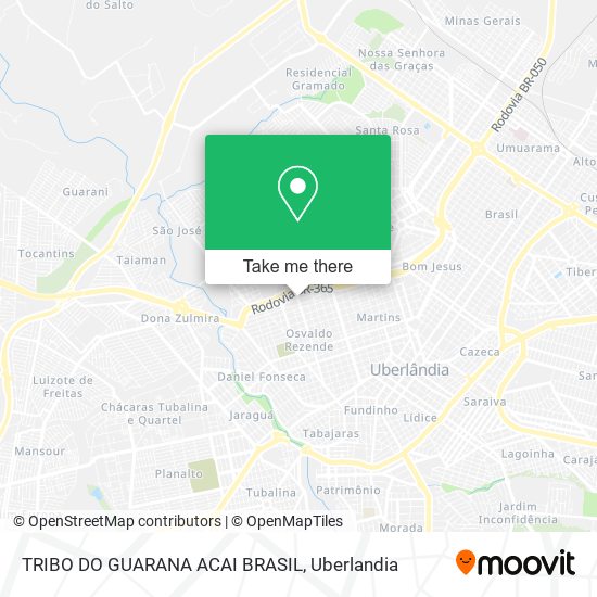 TRIBO DO GUARANA ACAI BRASIL map