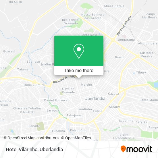 Hotel Vilarinho map