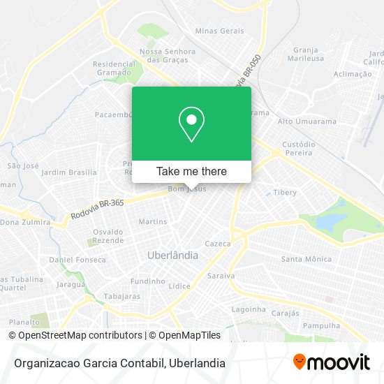 Organizacao Garcia Contabil map
