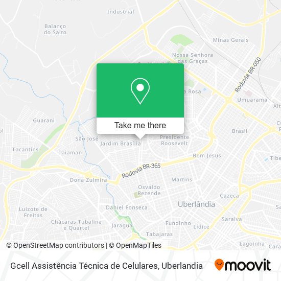 Gcell Assistência Técnica de Celulares map