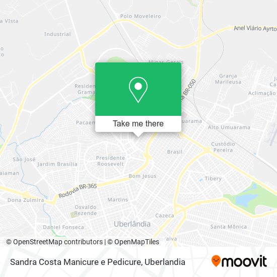 Sandra Costa Manicure e Pedicure map