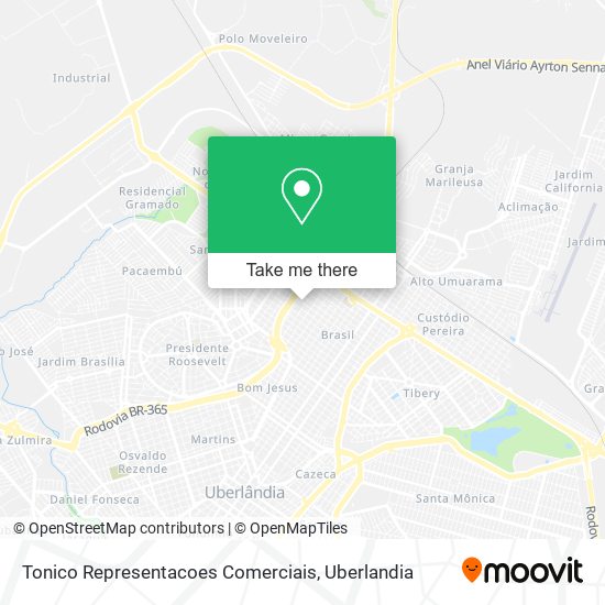 Mapa Tonico Representacoes Comerciais