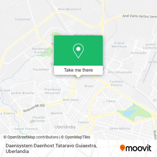 Daensystem Daenhost Tataravo Guiaextra map