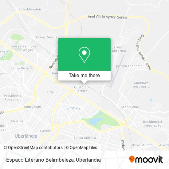 Espaco Literario Belimbeleza map