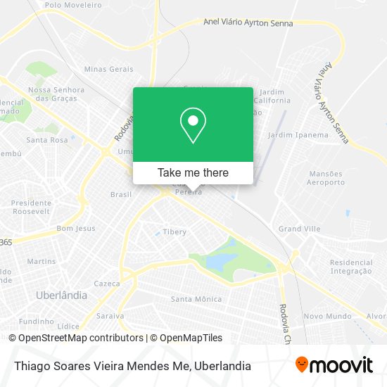 Thiago Soares Vieira Mendes Me map