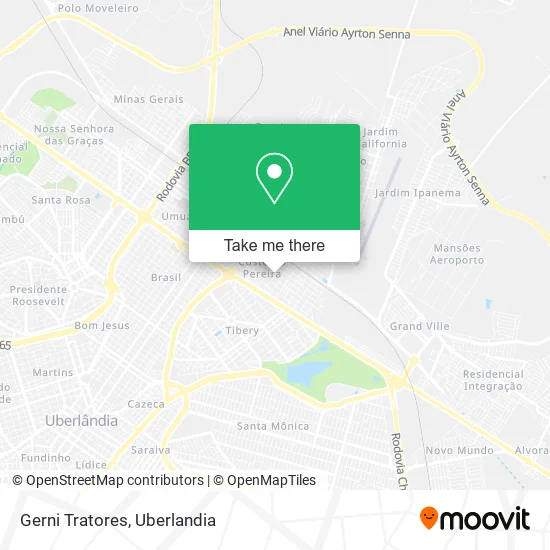Gerni Tratores map