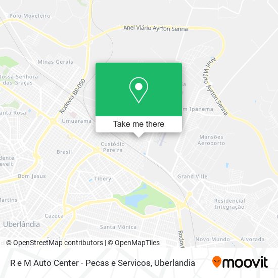 R e M Auto Center - Pecas e Servicos map