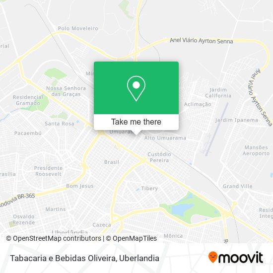 Tabacaria e Bebidas Oliveira map