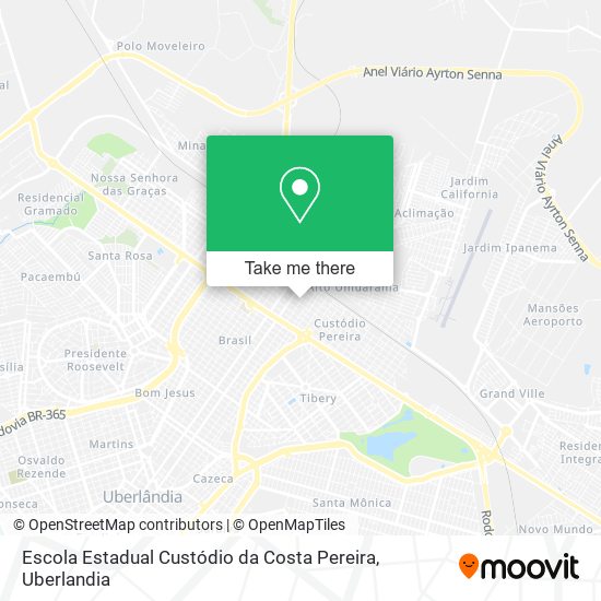 Escola Estadual Custódio da Costa Pereira map