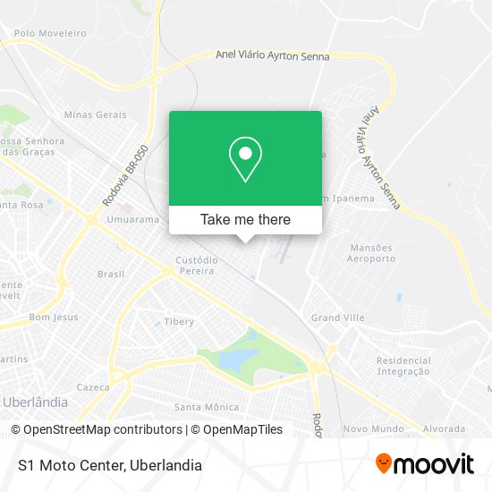 S1 Moto Center map