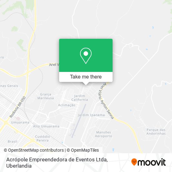 Acrópole Empreendedora de Eventos Ltda map