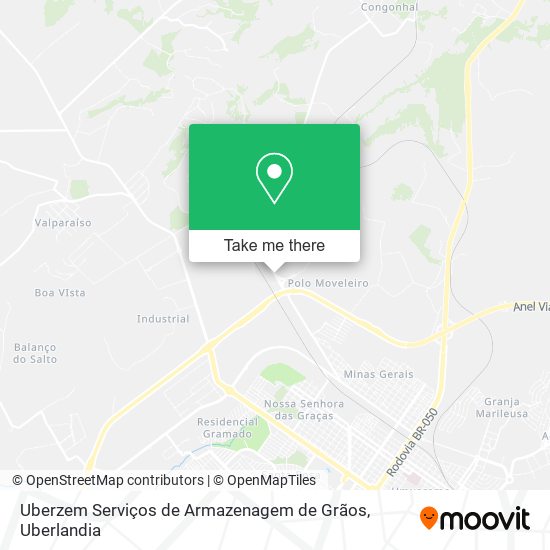 Uberzem Serviços de Armazenagem de Grãos map