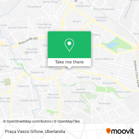 Praça Vasco Gifone map