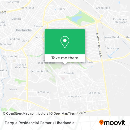 Mapa Parque Residencial Camaru