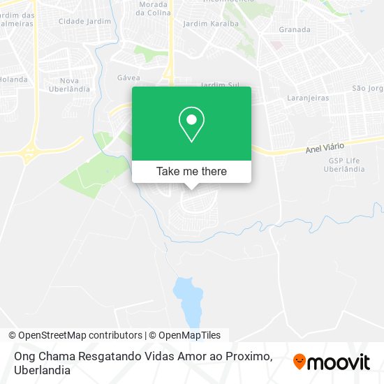 Ong Chama Resgatando Vidas Amor ao Proximo map