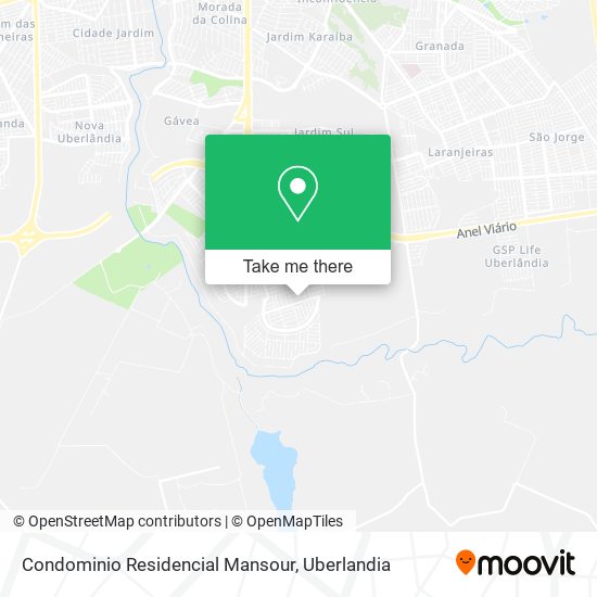 Condominio Residencial Mansour map