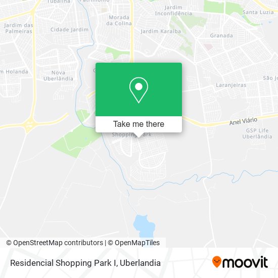 Mapa Residencial Shopping Park I