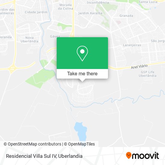 Residencial Villa Sul IV map