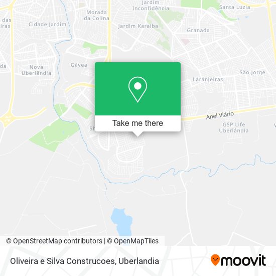 Oliveira e Silva Construcoes map