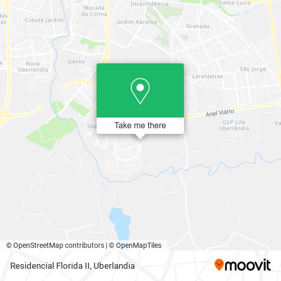 Mapa Residencial Florida II