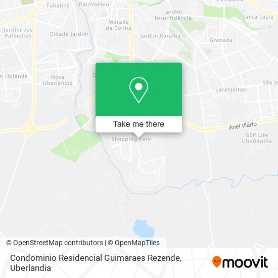 Condominio Residencial Guimaraes Rezende map