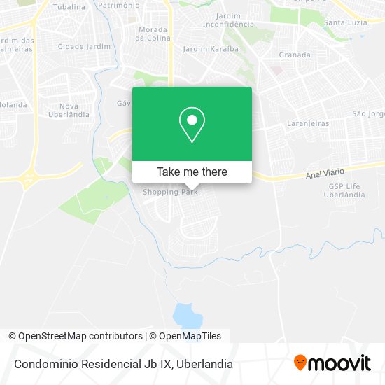 Condominio Residencial Jb IX map