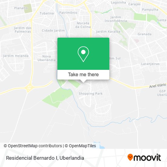 Residencial Bernardo I map