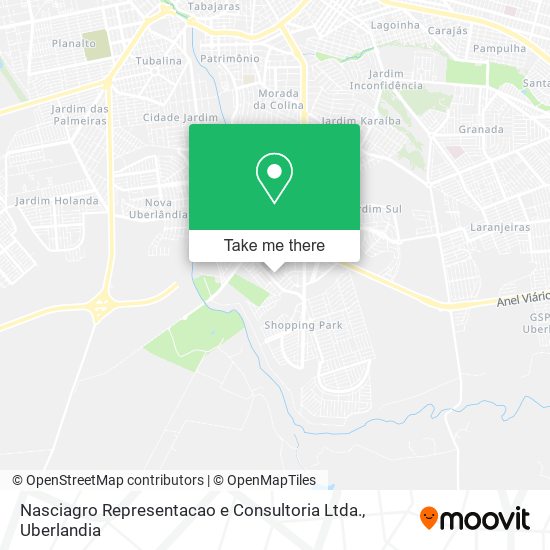 Mapa Nasciagro Representacao e Consultoria Ltda.