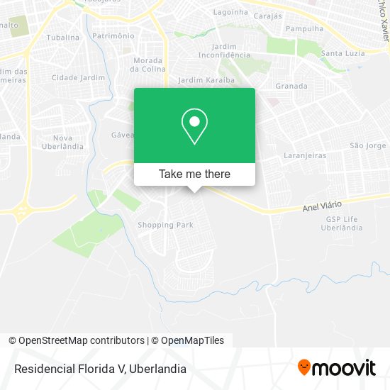 Mapa Residencial Florida V