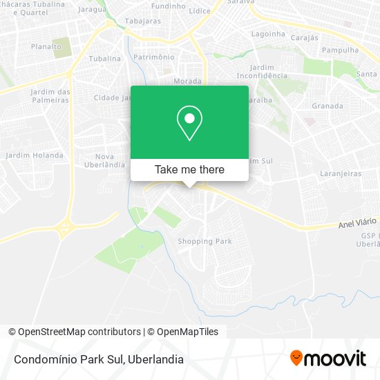 Condomínio Park Sul map