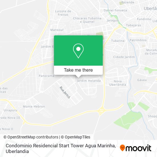 Condominio Residencial Start Tower Agua Marinha map